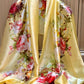 Luxury Silk Scarf - Pastel Floral