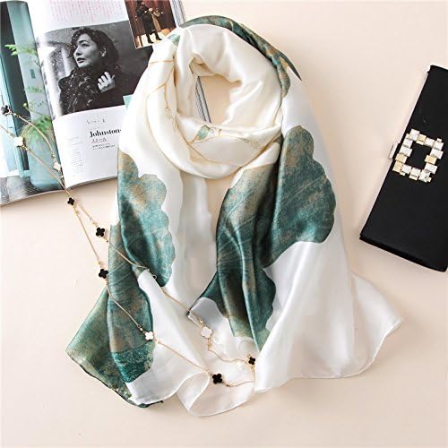 Luxury Printed Silk Scarf – Flatterie